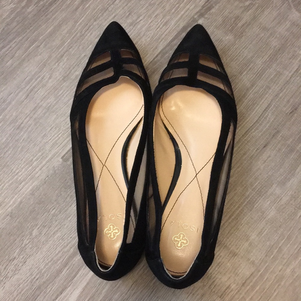 Isola suede flats.
